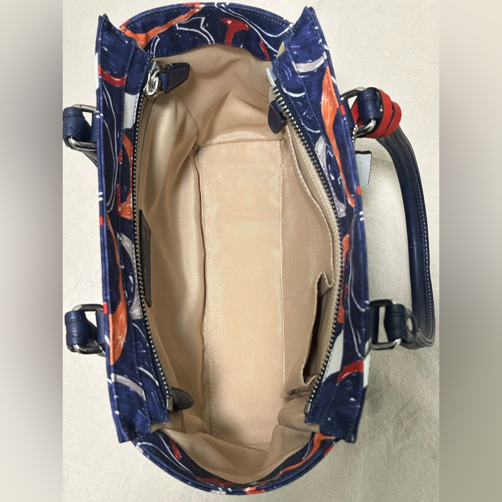 COACH Candace Legacy Heritage Scribble C & Leather Carryall w/Matching Wallet - Picture 11 of 17